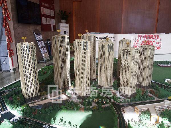 融城春曉實沙盤 融城春曉實沙盤