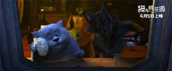 《貓與桃花源》冒險版海報 只為少年夢想 《貓與桃花源》冒險版海報 只為少年夢想