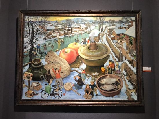 部分作品。