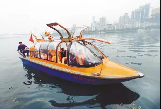 明年昆明將開通'水上巴士' 四個(gè)碼頭可上船