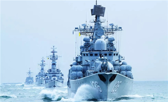 中國海軍，生日快樂！