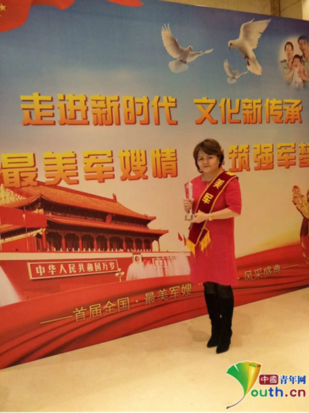 “新疆軍嫂”阿依努爾·胡吉漢。本人供圖