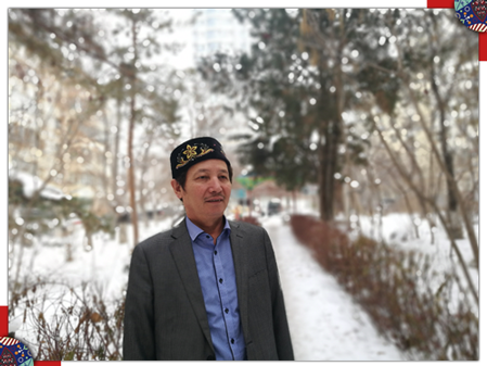 全國人大代表賈爾恒·阿哈提（記者何川 攝）