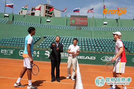 中國(guó)男網(wǎng)亮相2018年昆網(wǎng)開幕式 中國(guó)男網(wǎng)亮相2018年昆網(wǎng)開幕式