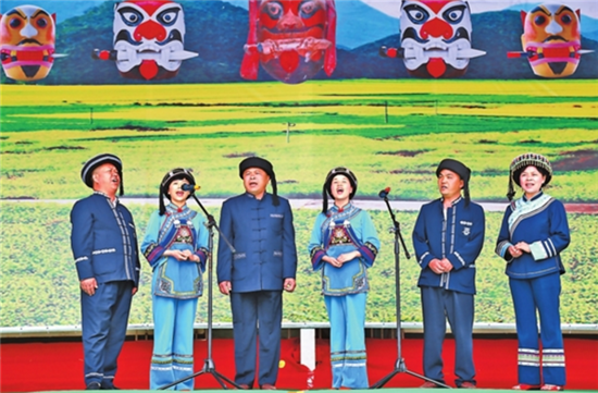 富源古敢水鄉(xiāng)“三月三”對(duì)歌節(jié)唱響主旋律