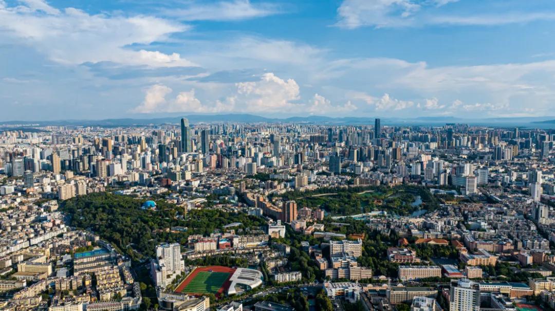 昆明主城區(qū) 圖源：昆報(bào)頭條(1)