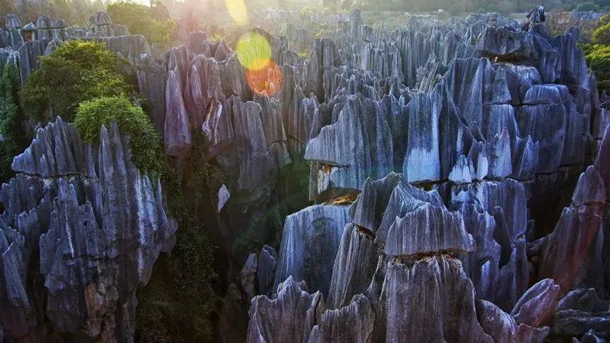 大自然的鬼斧神工-云南石林 云南省地方志編纂委員會(huì)辦公室 供圖(1)