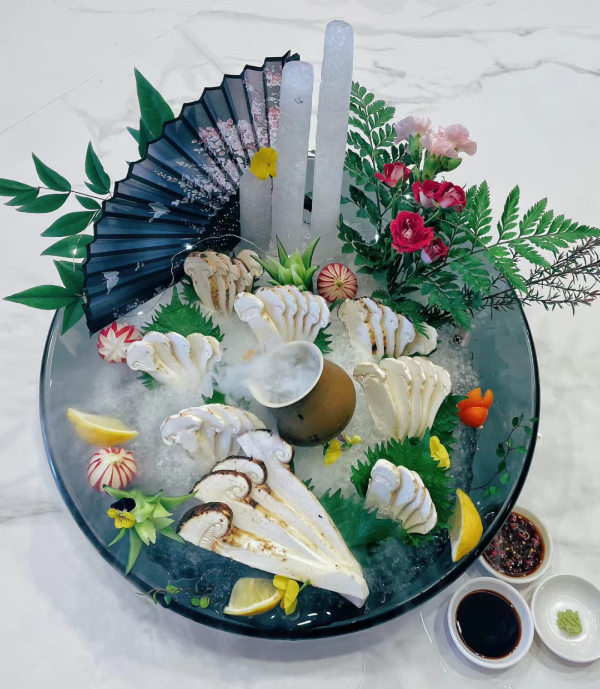 松茸刺身 松茸刺身