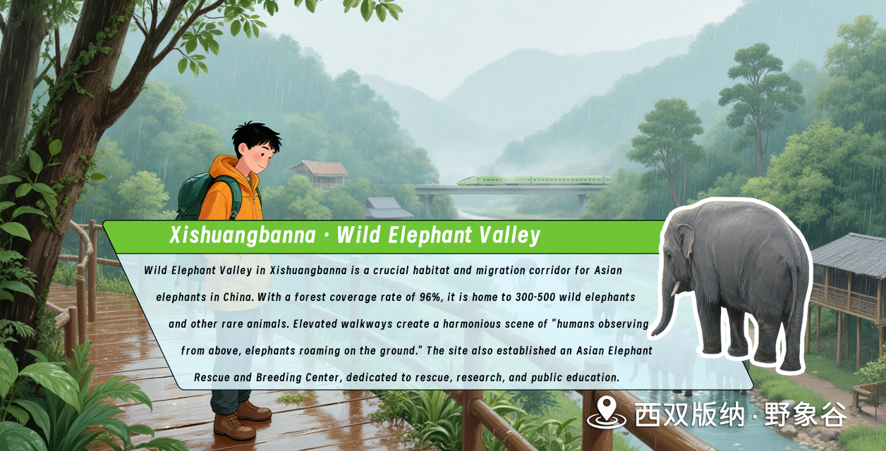 6第六幅：野象谷奇遇 · 人與自然和諧曲+翻譯