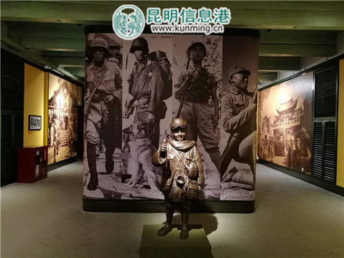 主題展廳中的頂好小兵雕塑 主題展廳中的頂好小兵雕塑