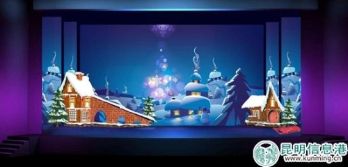 舞臺場景-格爾達(dá)和加伊生活的地方。