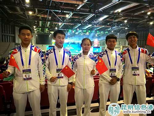 云南技師學(xué)院參賽選手。