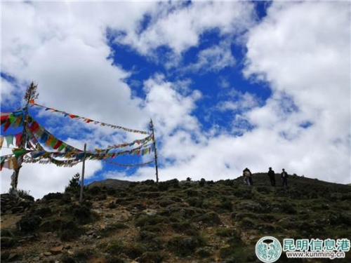 民警們的日常巡山路線主要圍繞20多公里的邊界線展開。勞學(xué)麗 攝