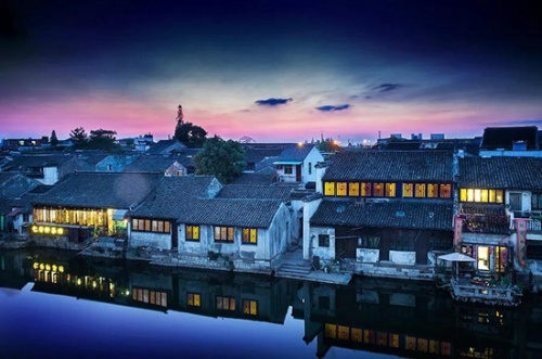 震澤魅力夜色喚起江南思緒萬千