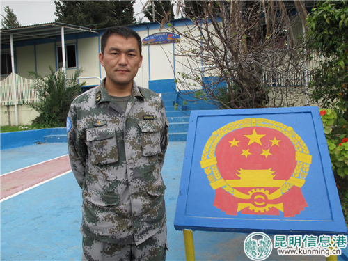 在部隊(duì)服役時(shí)的王高峰 在部隊(duì)服役時(shí)的王高峰