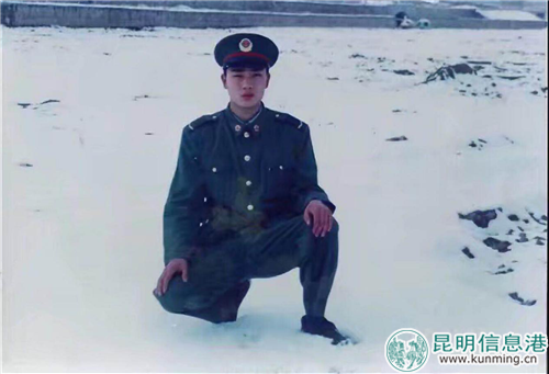 當(dāng)兵時(shí)候的劉景 當(dāng)兵時(shí)候的劉景