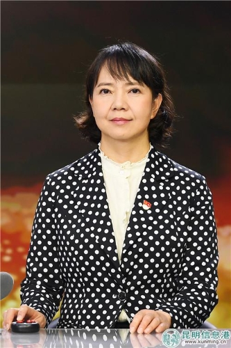 盤龍區(qū)委副書記、區(qū)長梁崑 昆明日?qǐng)?bào)記者楊艷輝攝