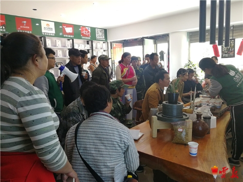 讓種在樹上的紫皮石斛助力福貢馬吉米村脫貧攻堅(jiān)