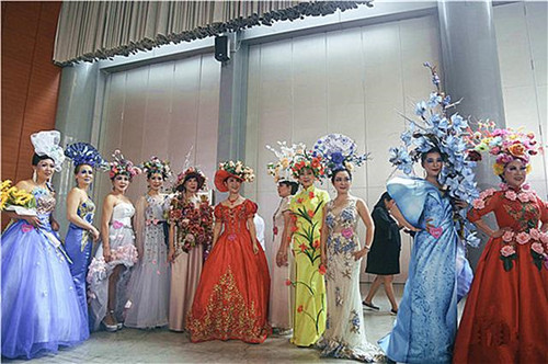 漂亮的花模造型 漂亮的花模造型