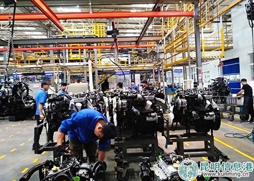 云內(nèi)動(dòng)力生產(chǎn)車間。記者江楓 攝