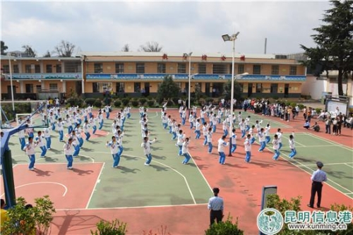 戒毒人員太極拳匯報(bào)表演。