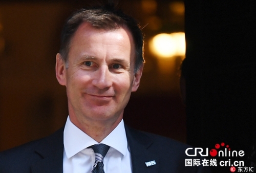 圖片默認(rèn)標(biāo)題_fororder_（英國外交大臣杰里米-亨特  東方IC版權(quán)圖片）