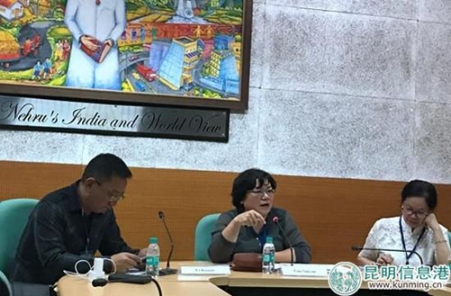 孟加拉國研究所副所長郭穗彥副研究員在會議上發(fā)言 孟加拉國研究所副所長郭穗彥副研究員在會議上發(fā)言