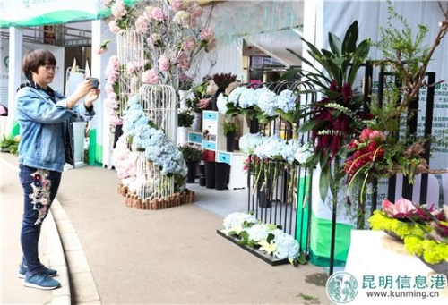 精美的花藝作品。