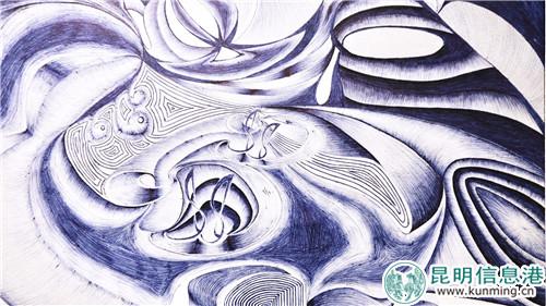 黃建璋作品細(xì)節(jié) 記者曹月攝 黃建璋作品細(xì)節(jié) 記者曹月攝