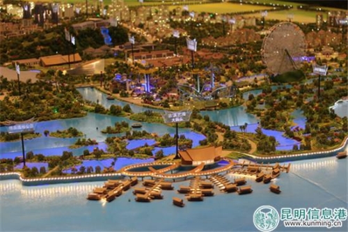 古滇名城規(guī)劃沙盤   薛江濤攝