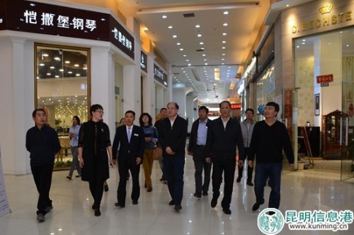 調研西山區(qū)文化產業(yè)  (1)