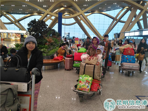 6名緬甸患兒及家屬回國