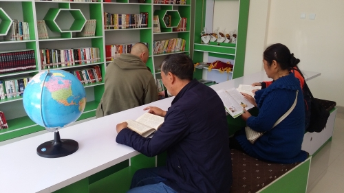 圖片1：服務中心閱讀室