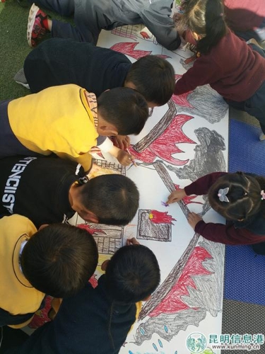 萌娃“繪平安 萌娃“繪平安