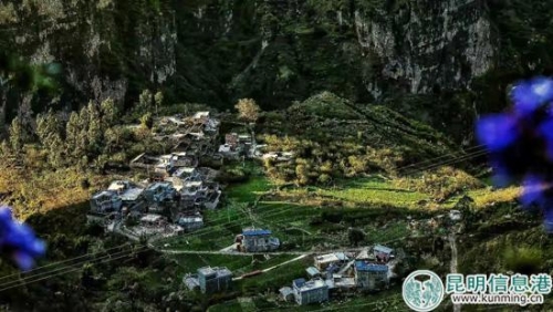 張文舉掛鉤幫扶的下坪子村全貌