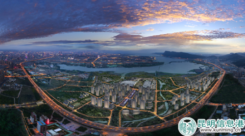 融創(chuàng)昆明文旅城實景合成圖 融創(chuàng)昆明文旅城實景合成圖