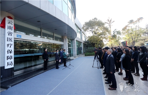云南省醫(yī)療保障局正式掛牌