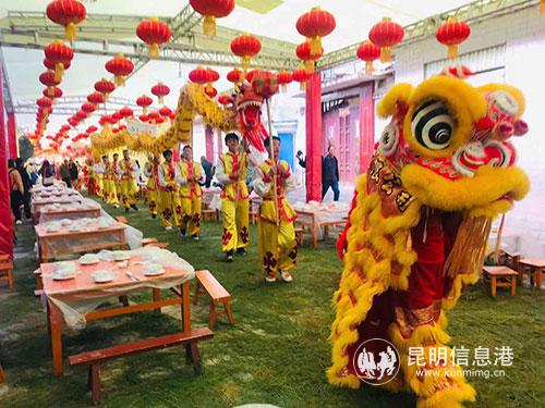 圖片1：呈貢區(qū)“第二屆七步場豆腐文化旅游節(jié)”開幕。