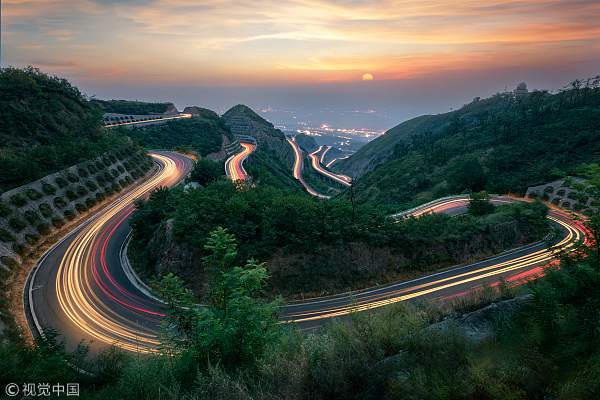 驪山盤山路 驪山盤山路