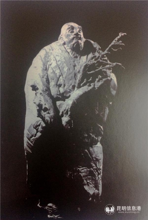 戴廣文《 畫(huà)僧·擔(dān)當(dāng)》