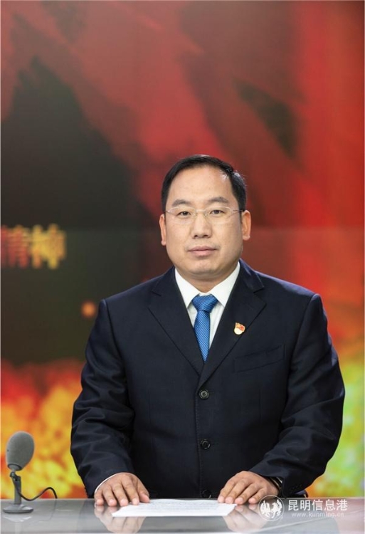 中共東川區(qū)委書記胡江輝  都市時報資漁攝影