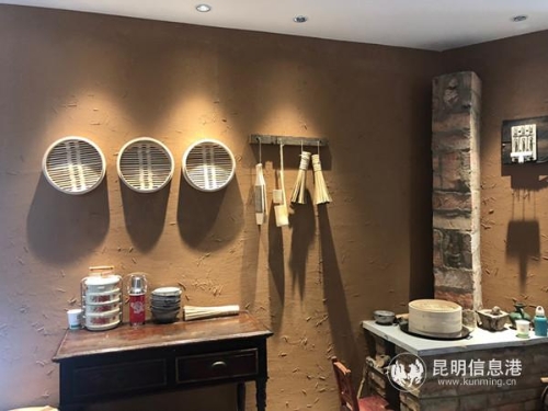 館內(nèi)隨處可以看到“鄉(xiāng)愁”元素