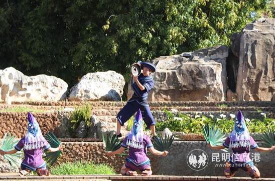 云上梯田展演 云上梯田展演