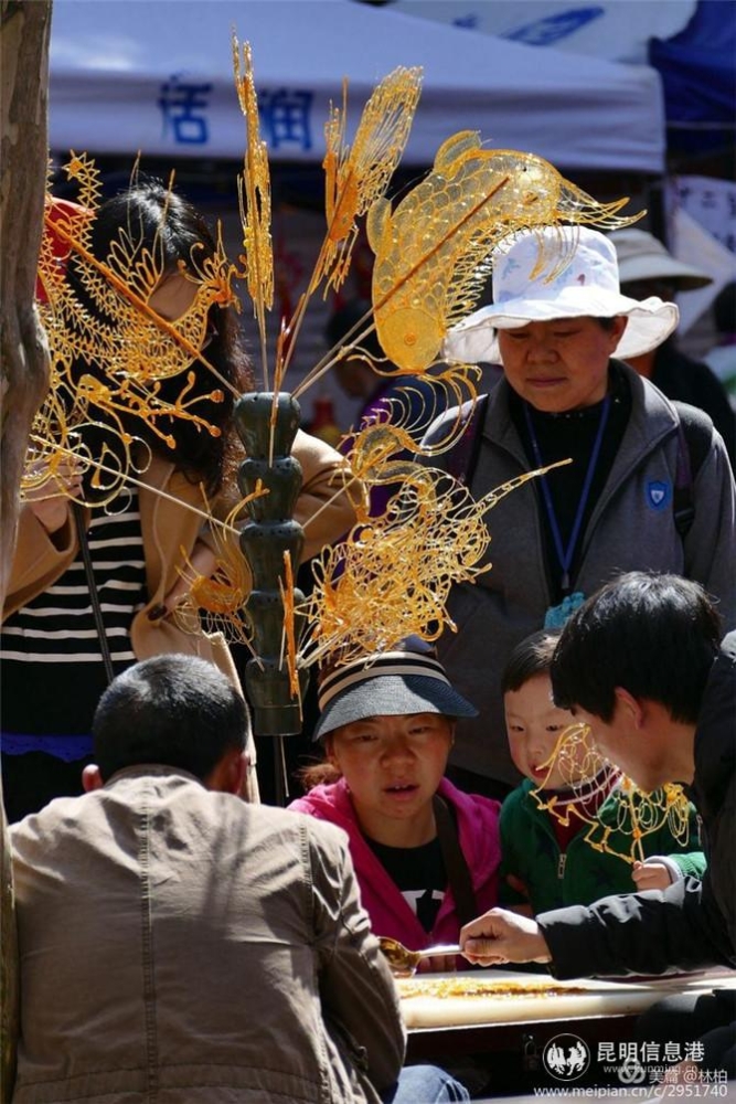 非遺項目糖畫。林受里供圖