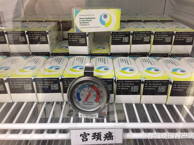九價(jià)宮頸癌疫苗 春城晚報(bào)記者 楚田 攝影報(bào)道