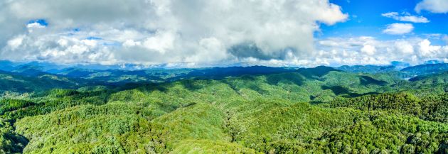 白云藍(lán)天影相隨  青山綠水風(fēng)作伴（朱昌維攝 ）DJI_0136 Panorama-2 - 副本
