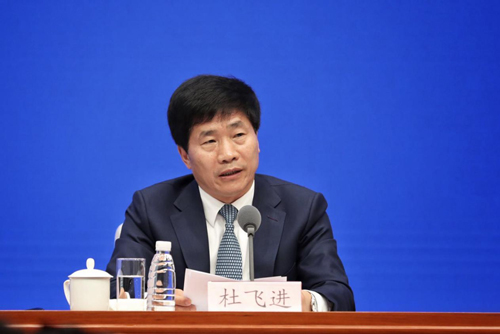 北京市委常委、宣傳部長杜飛進（李夏/攝）