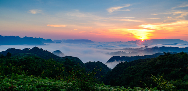 日出云海 日出云海