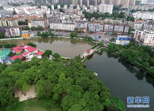 (新華視點·圖片版)(1)海綿城市讓生活更“自然”——解碼人水和諧的“萍鄉(xiāng)方案”