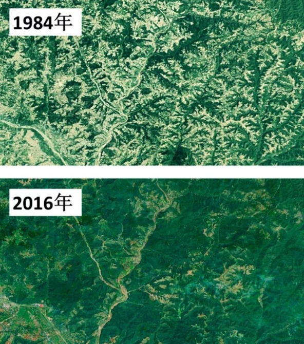 圍觀 | 中國是怎樣拯救地球的？衛(wèi)星遙感影像告訴你！
